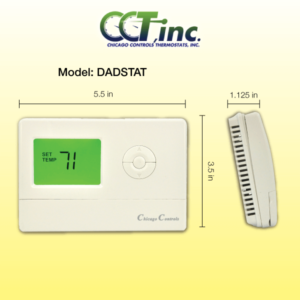 DADSTAT thermostat from Chicago Controls Thermostats Inc.