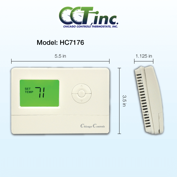 Residential thermostat image